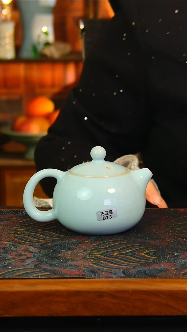 瓷片天青西施微瑕