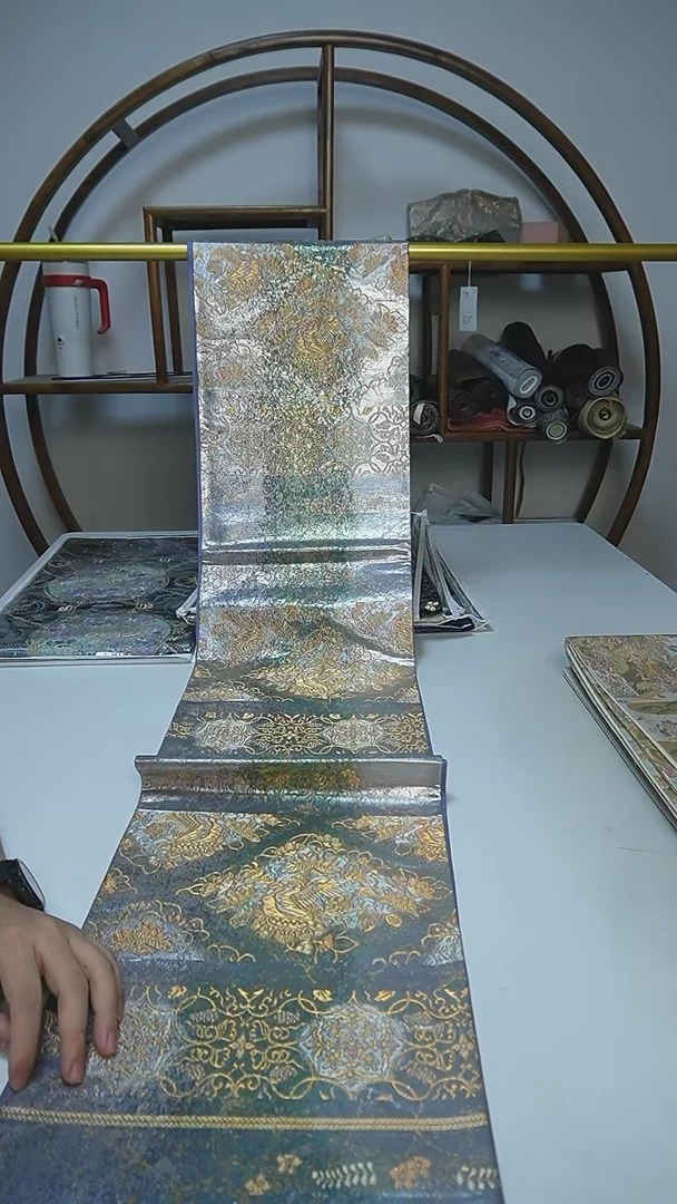 织绣3西阵织六通宝相花