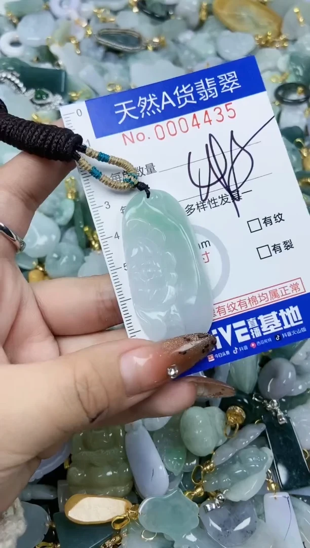 【闪购商品】翡翠颈饰未镶嵌天然A货翡翠