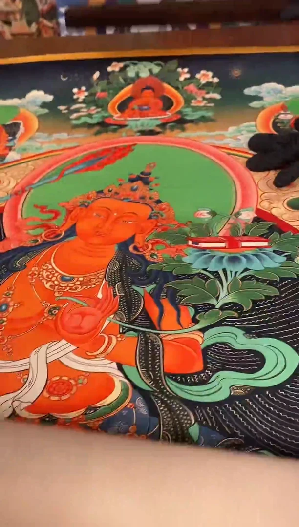装裱画精美唐卡tk16064