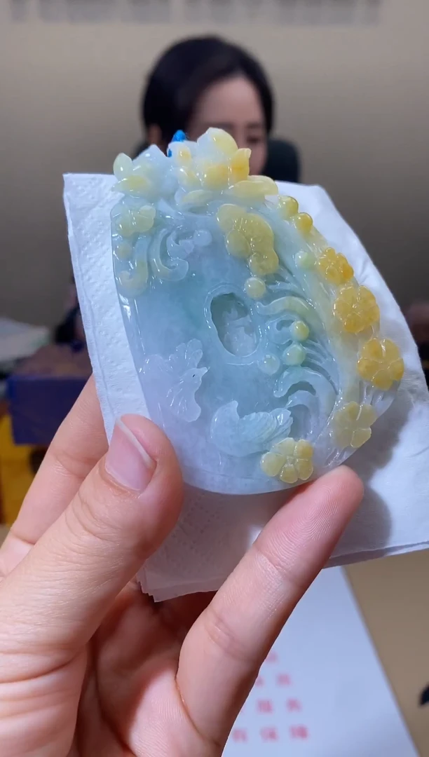 【闪购商品】翡翠颈饰未镶嵌天然A货翡翠