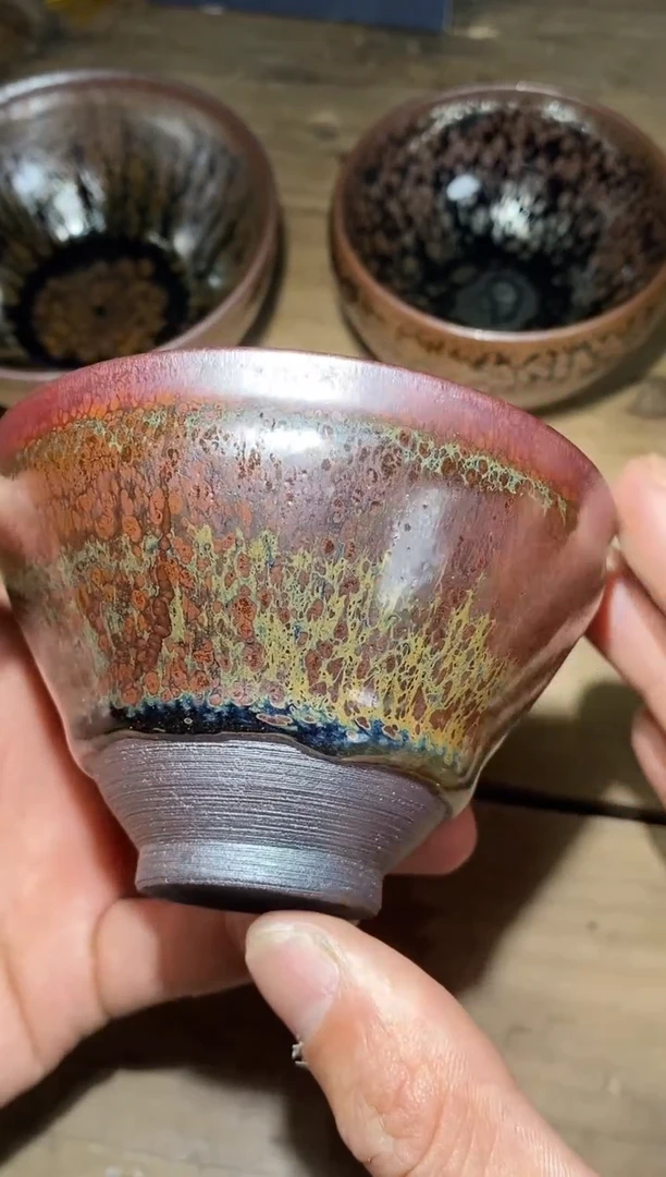 茶盏老木头精选柴烧92