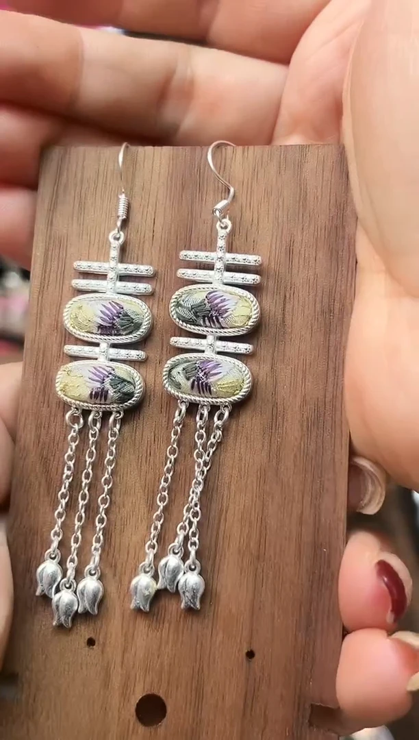 【闪购商品】织绣民族非遗老绣饰品157