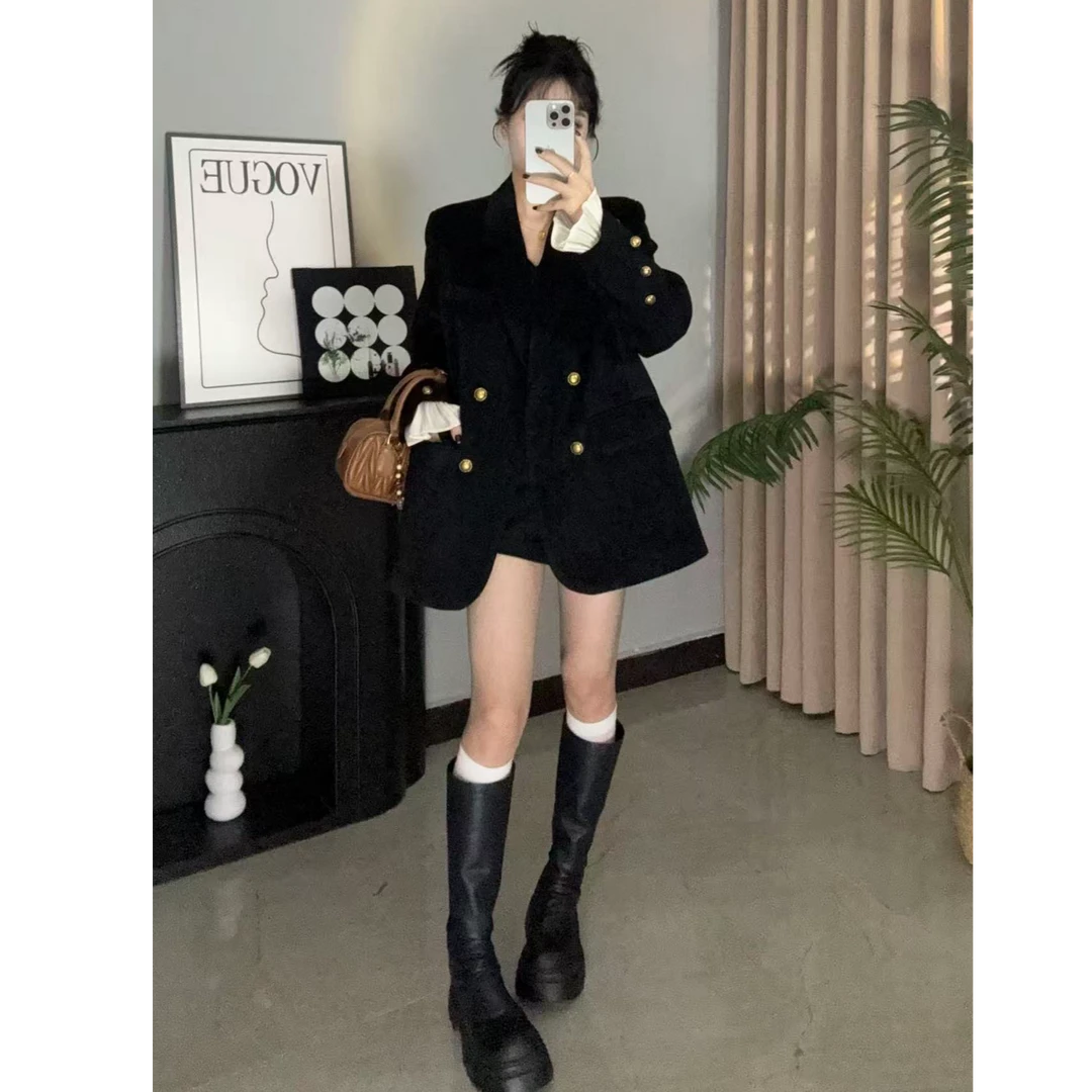 【尤希】2025年新款秋季小西装外套 高端气质外套小西服女