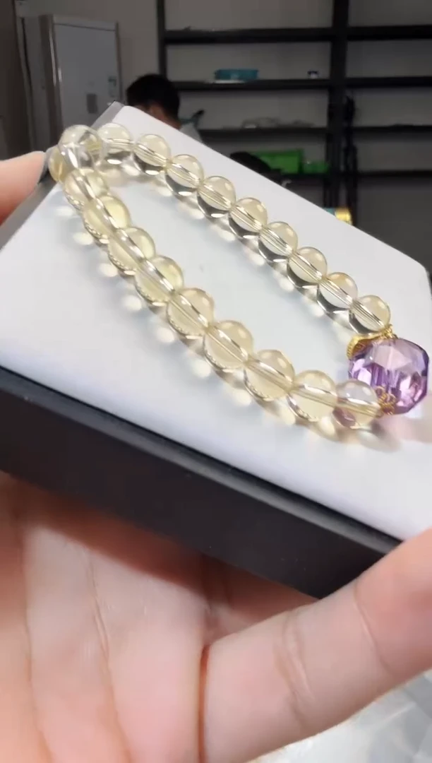 未镶嵌手链水晶晶8810 约8mm