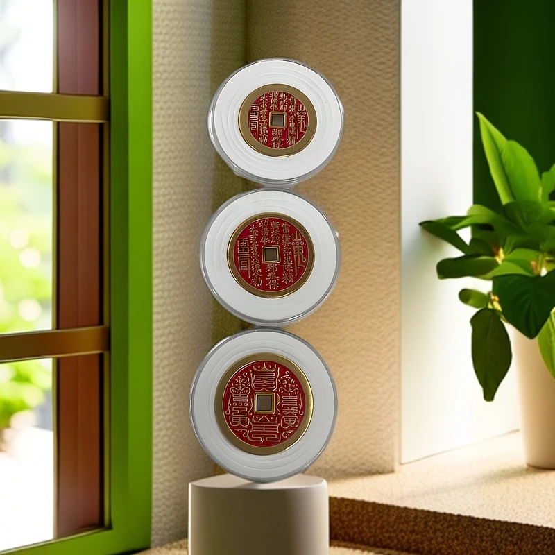 山鬼花钱 砂砂封釉防水 精美挂饰 直经28-32mm