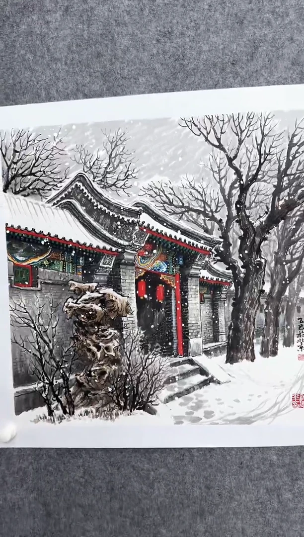 国画DH-薛爱平老师绘画作品