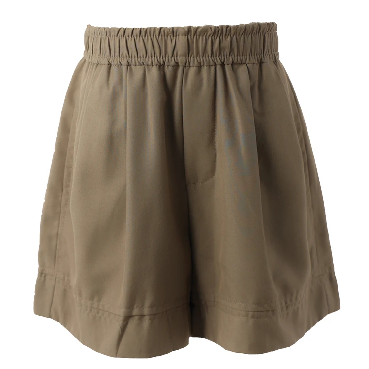 麦哈派MHPAR·夏季·男童卡其绿军绿极简百搭短裤242722