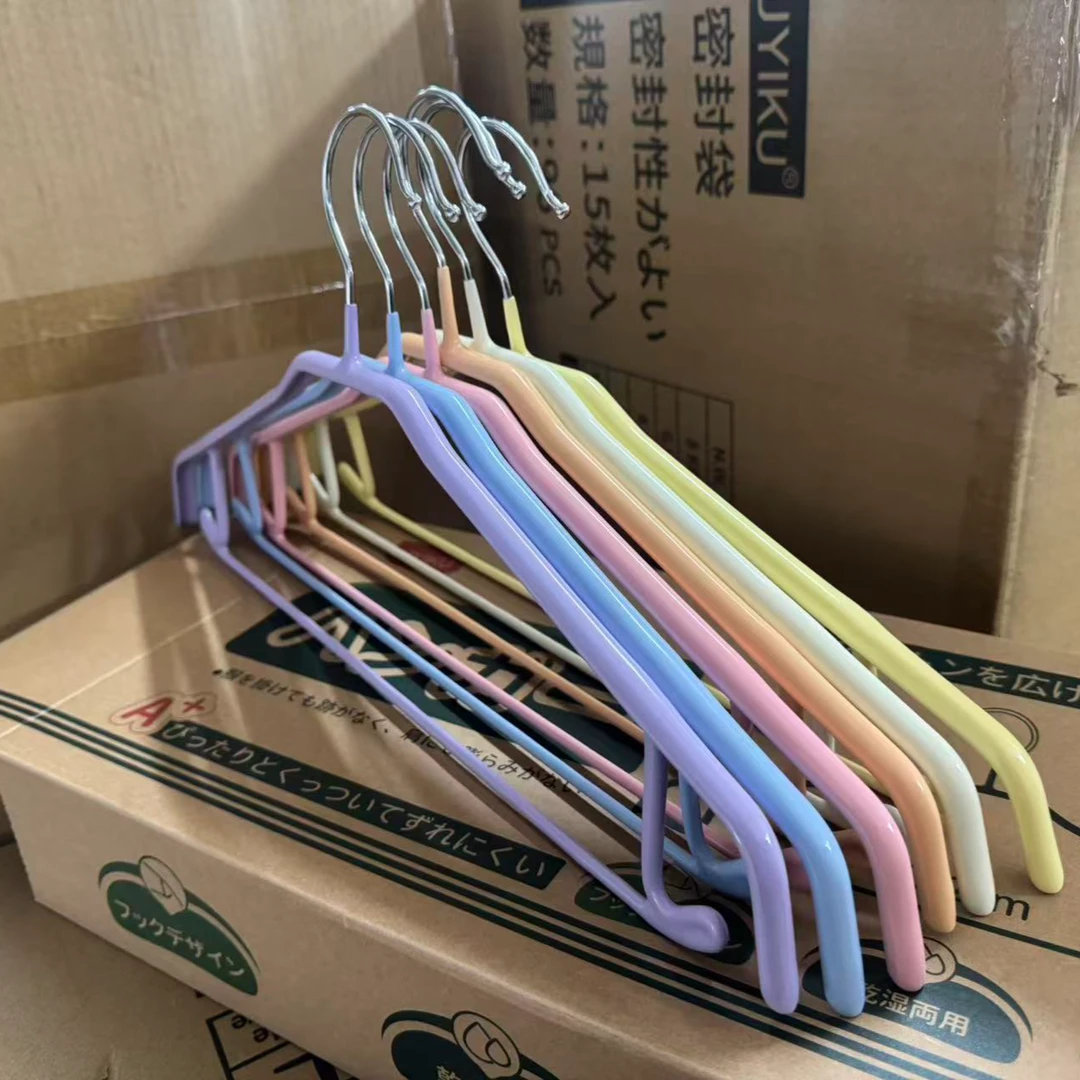 简约风窗台收纳衣架家用防滑服装店