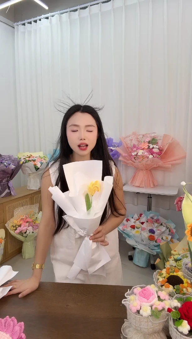 非遗手工定制花束，孤品清仓！