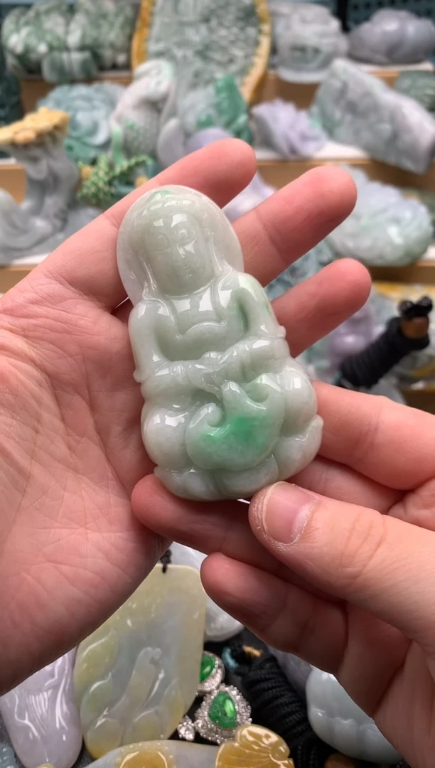吊坠(不含链)未镶嵌翡翠1