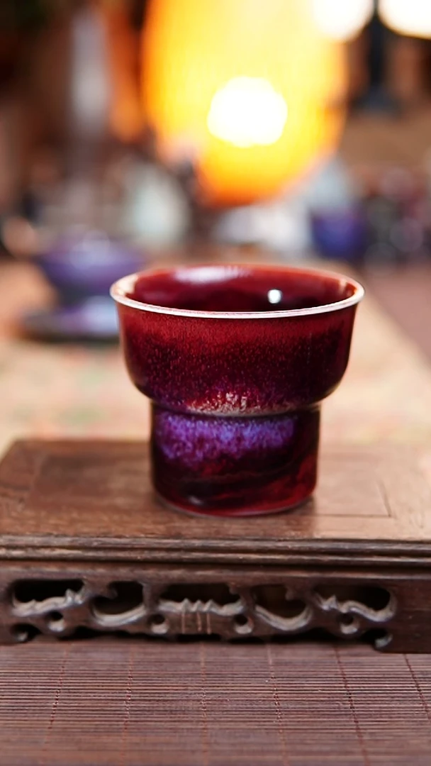 592经典47号玉石釉可乐杯