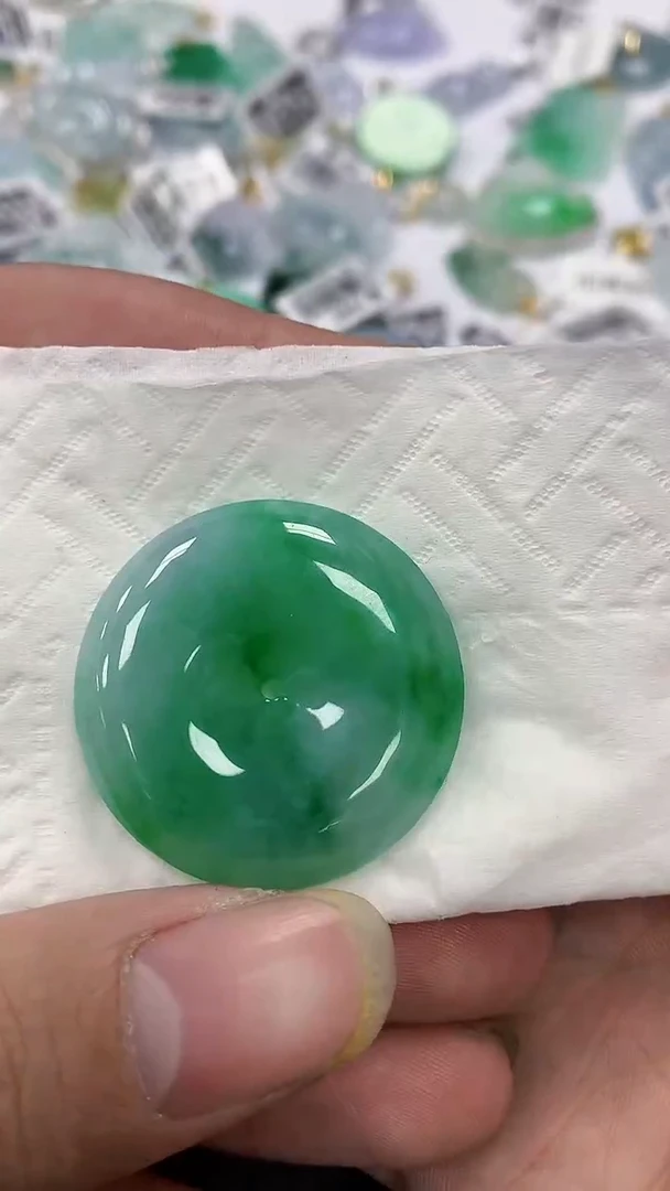 颈饰未镶嵌翡翠a货假一赔三支持复检百元上9元证书费自理