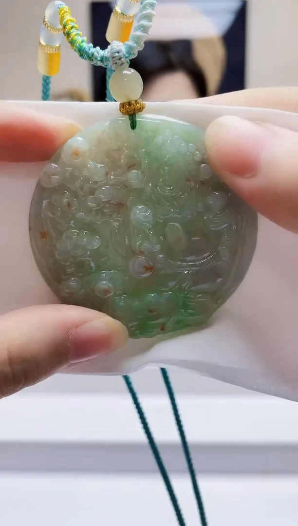 未镶嵌定制翡翠吊坠54