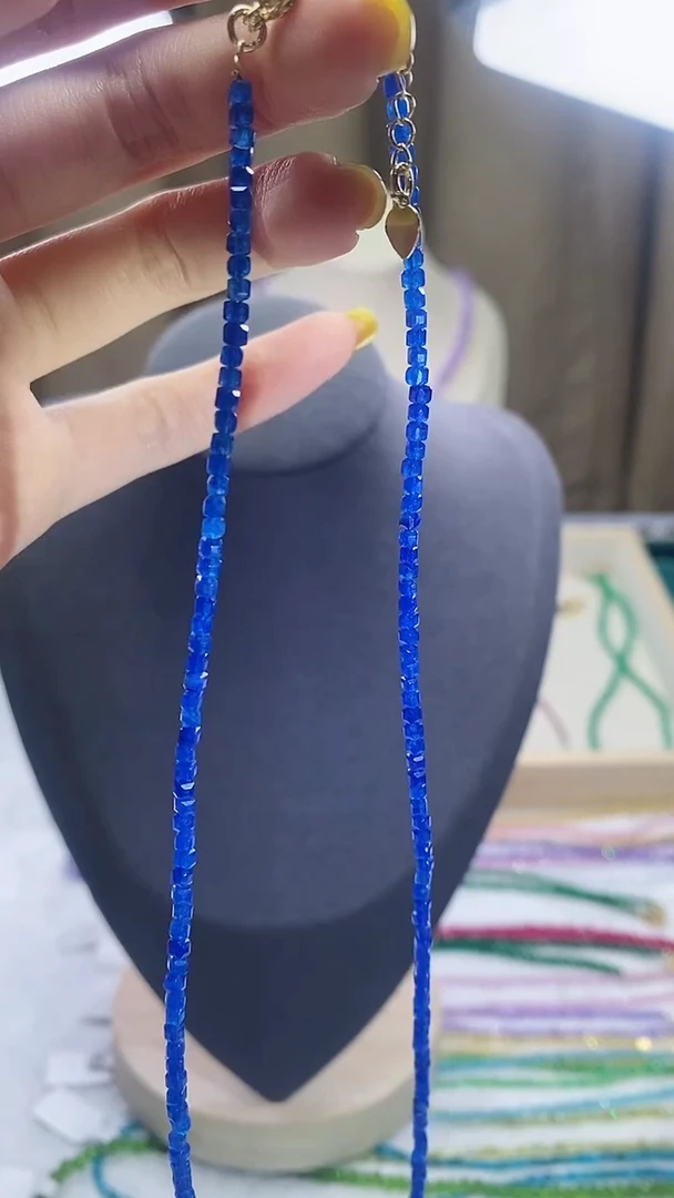 【闪购商品】蓝宝石项链14K金镶嵌诗宁甄选珠宝SYZB98