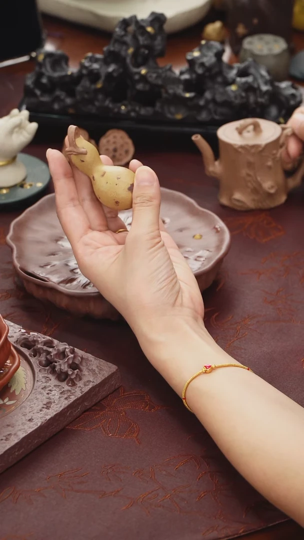 常*乐小葫芦紫砂茶宠