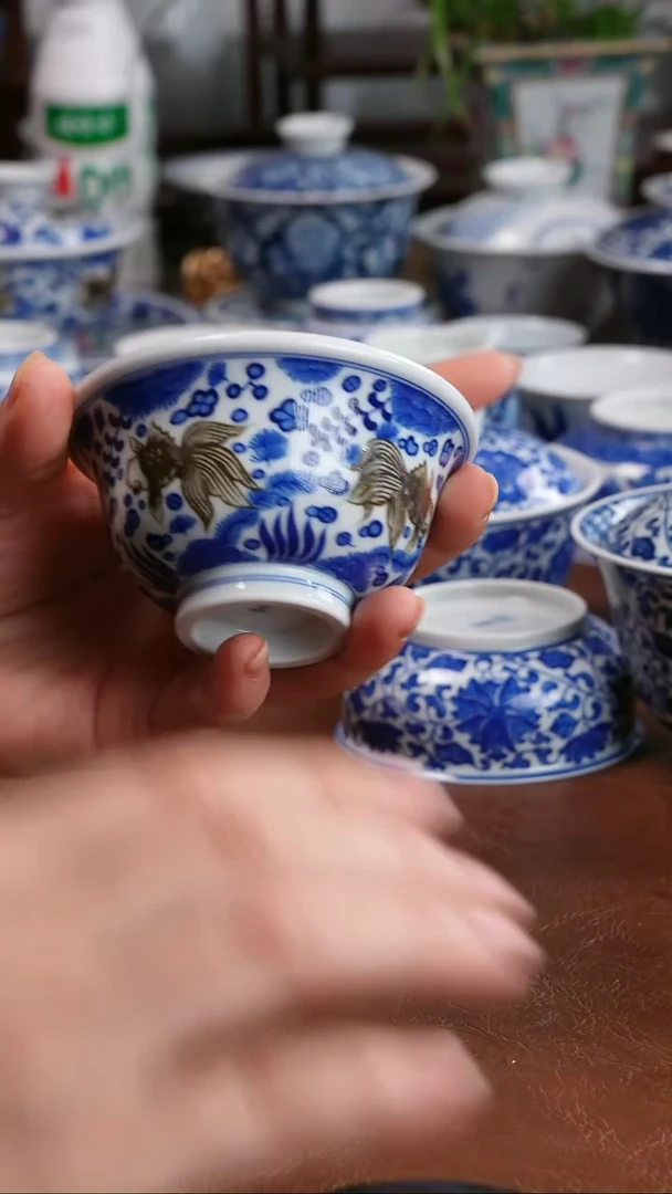 景德镇高端茶器景德镇纯手工手绘高端茶器