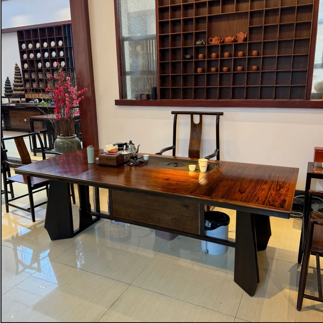 【改款】2.36米新中式家用商用办公茶台茶桌