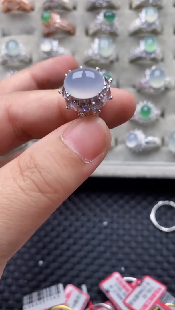 【闪购商品】翡翠戒指未镶嵌44444---47