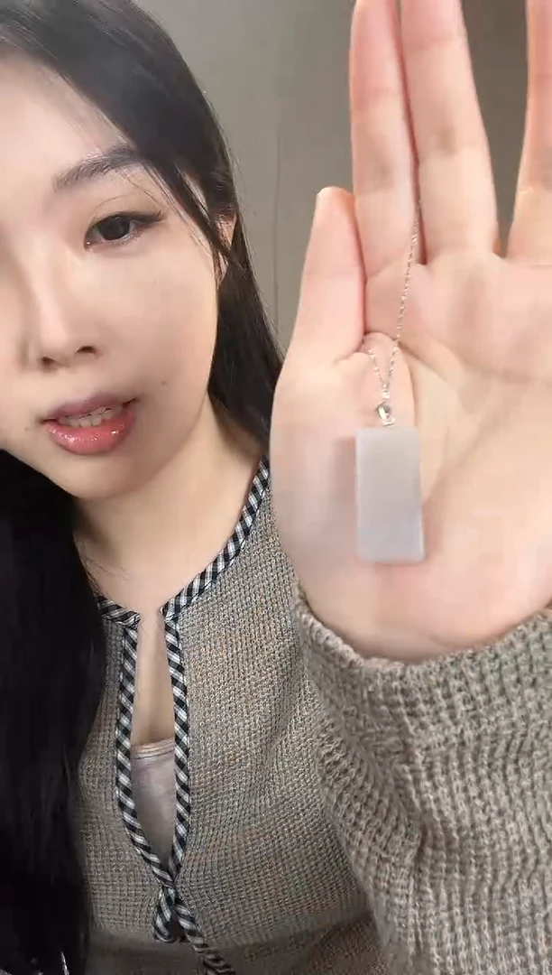 吊坠(赠链)银S925镶嵌和田玉