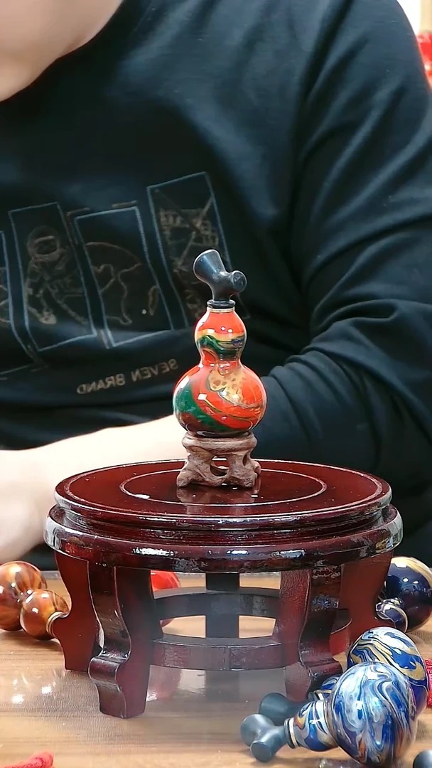 藤万****6葫芦摆件把件  196