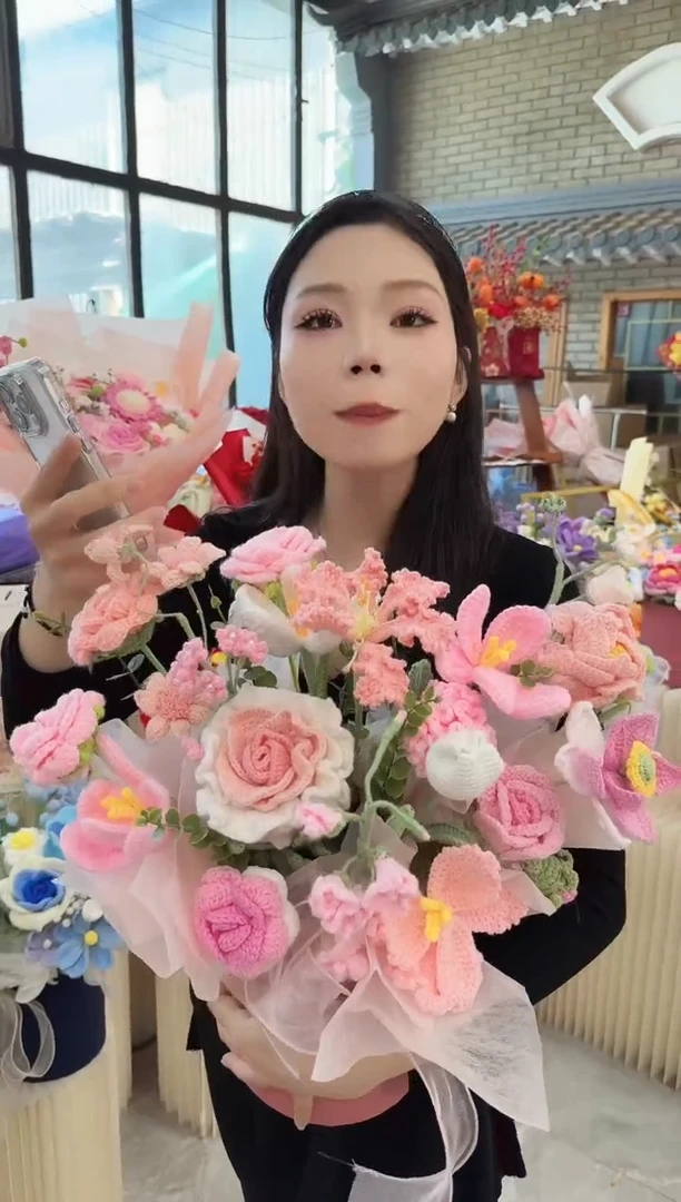 非遗手工定制花束，孤品清仓！！