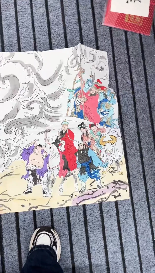 精品国画人物作品