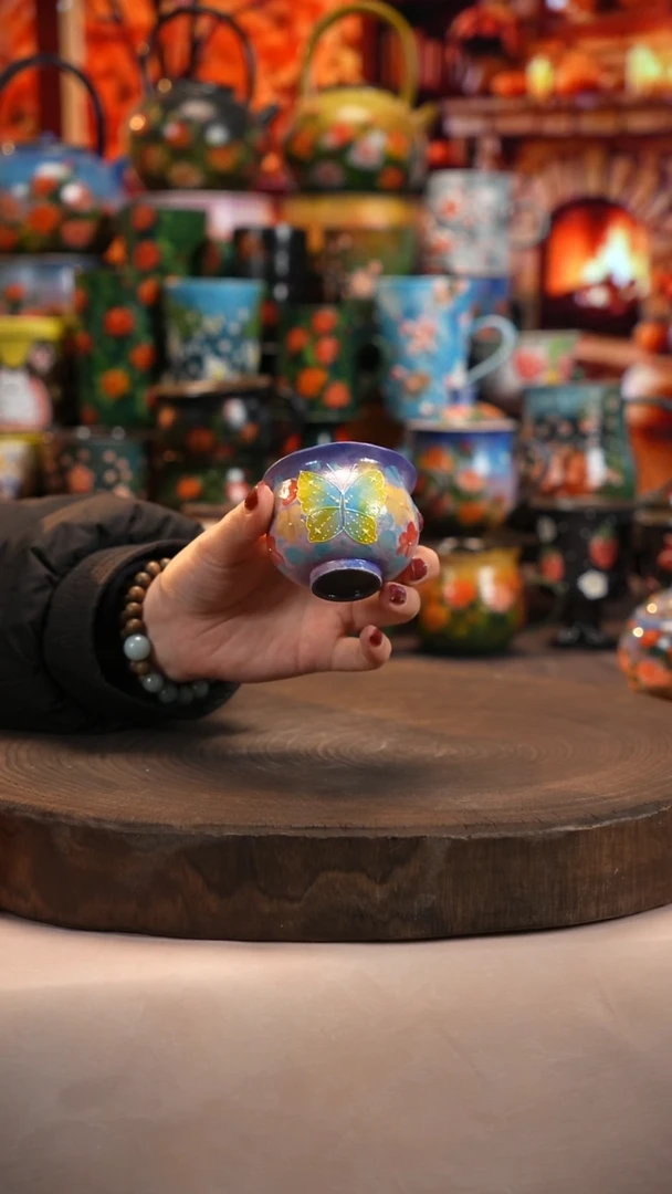 油画   釉下彩   杯子