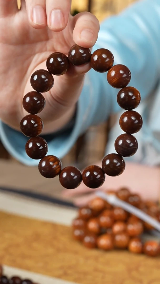 【闪购商品】柏木手串/手链崖柏1.5黑油