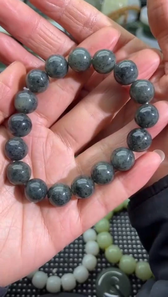 未镶嵌和田玉珠宝半成品手串