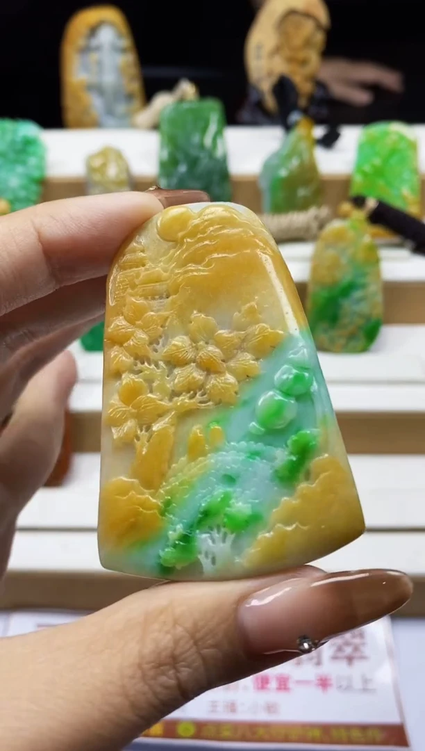 颈饰未镶嵌翡翠1
