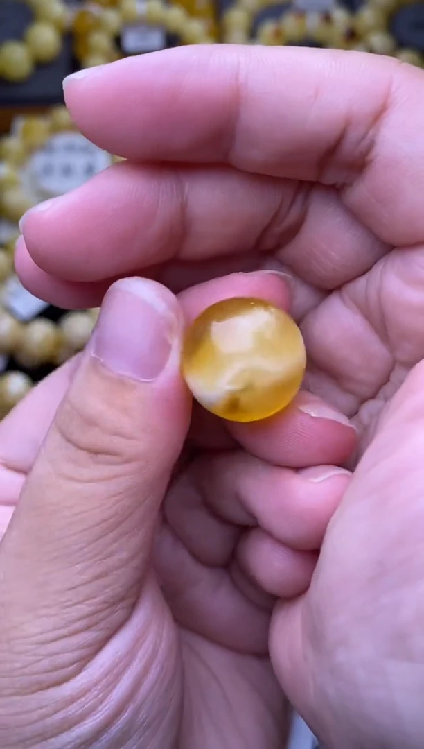 裸石琥珀未镶嵌大小姐珠宝严选87