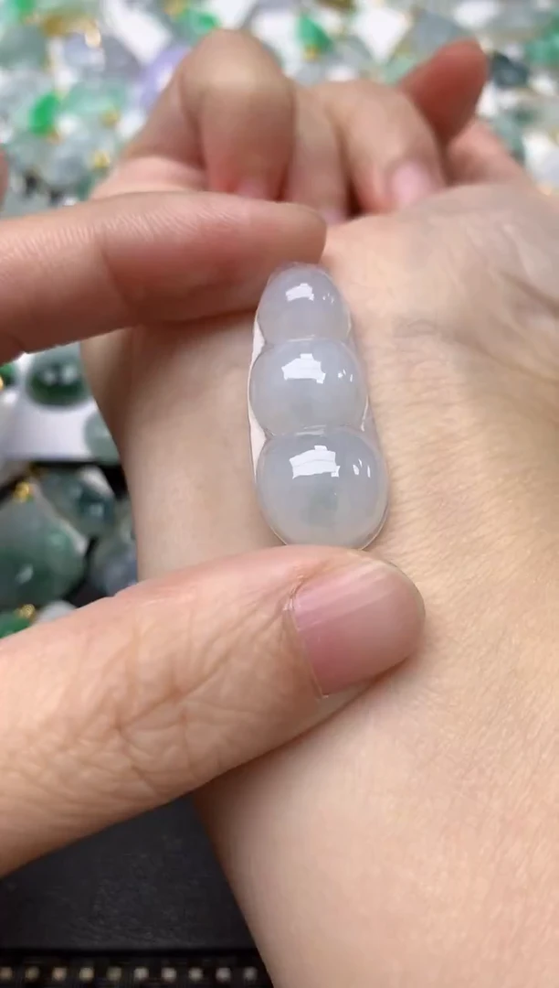 颈饰未镶嵌翡翠天然缅甸A货翡翠