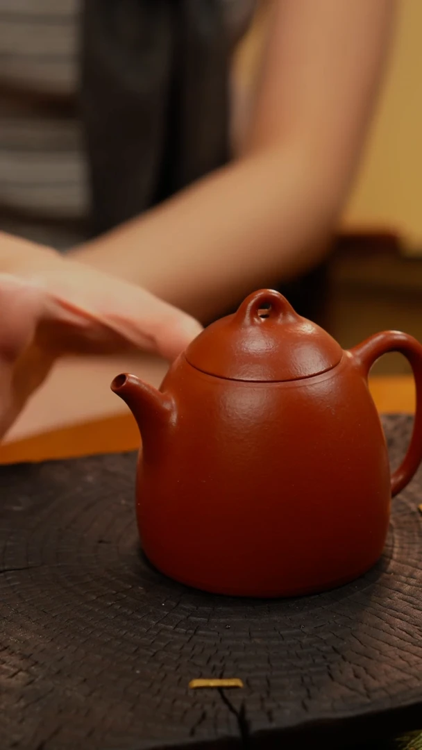 茶壶紫砂朱泥秦权轻薄胎小容量