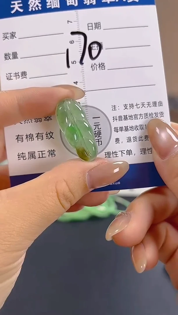 颈饰未镶嵌翡翠纯天然缅甸翡翠A货