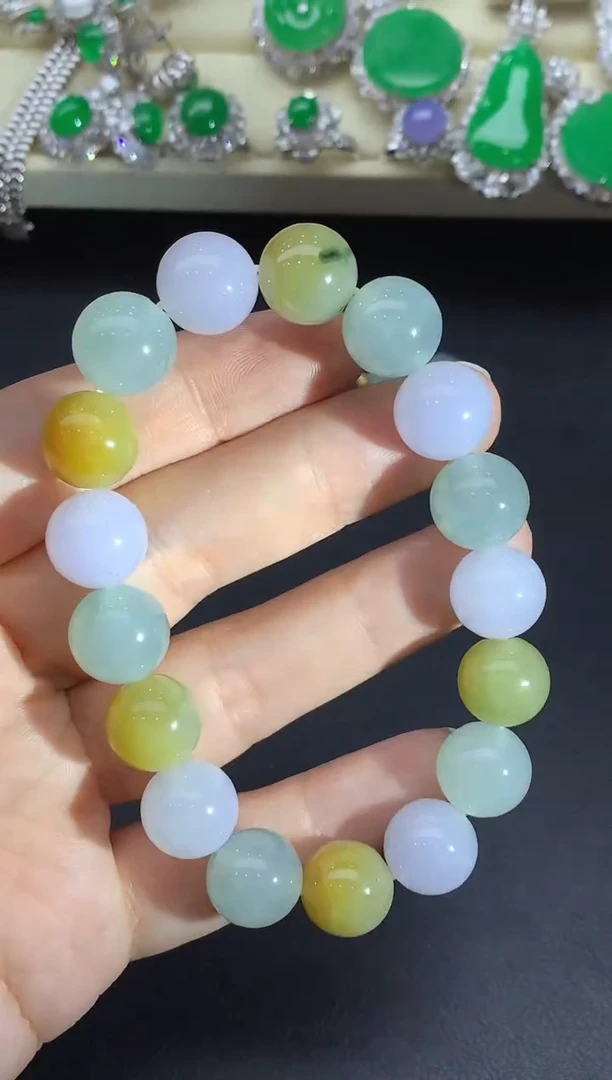 未镶嵌手链翡翠526-中国好珍宝