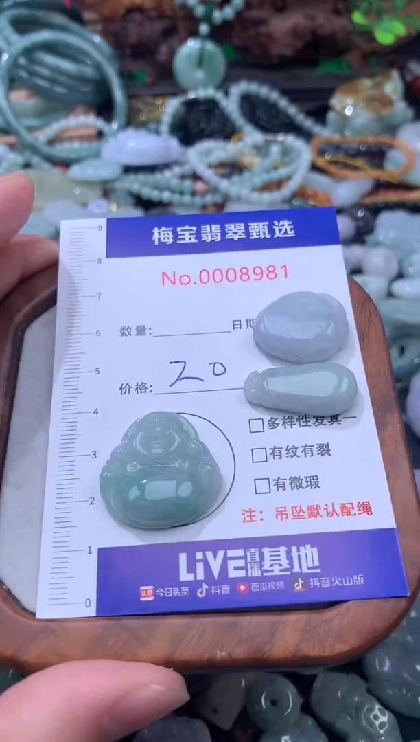 颈饰未镶嵌翡翠20