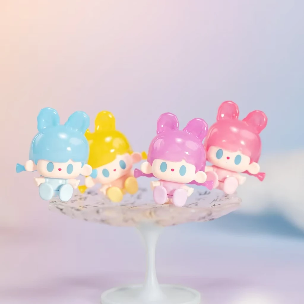 【拆盒XY】兔兔与熊派对萌粒潮玩盲盒