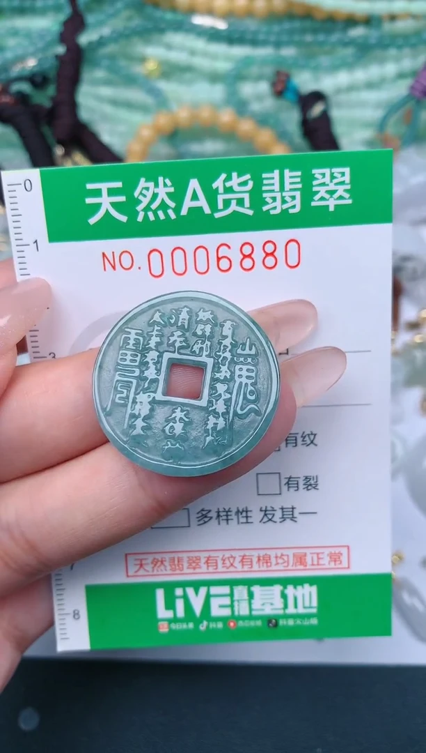 翡翠未镶嵌颈饰.0006880