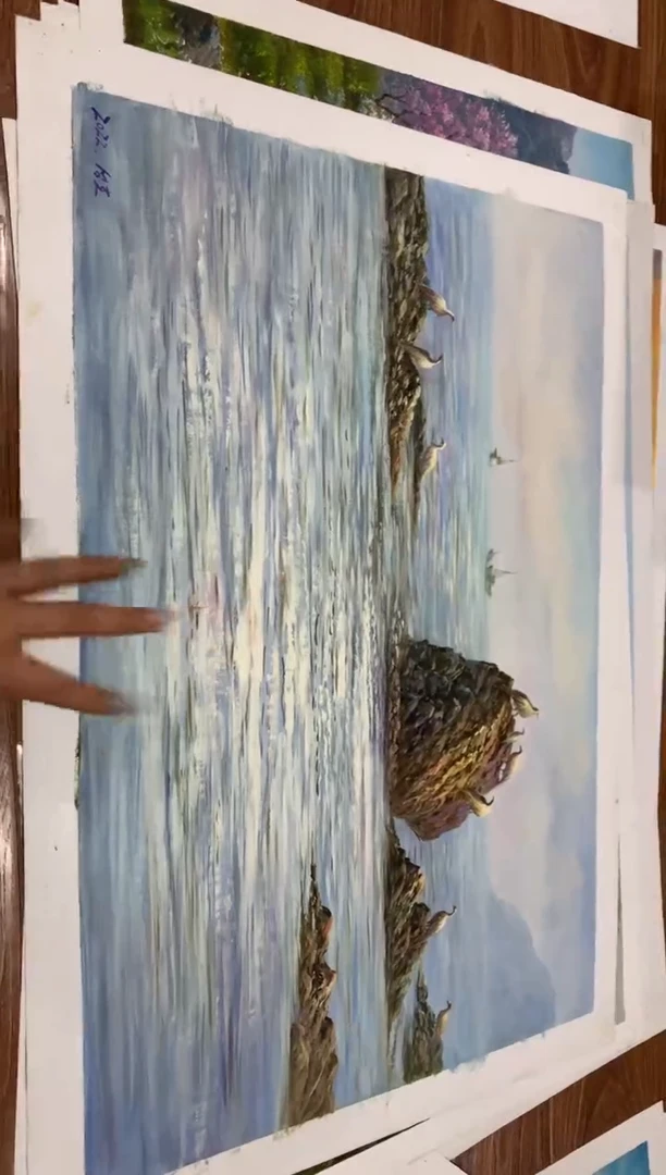 油画纯手绘油画 画芯