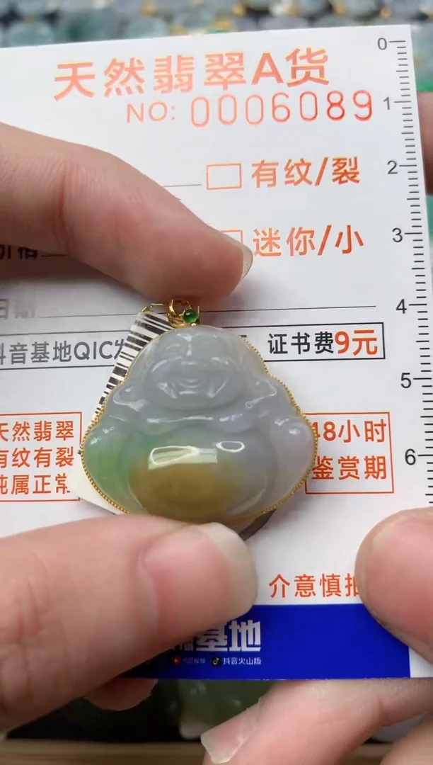 【闪购商品】翡翠颈饰18K金镶嵌83..........