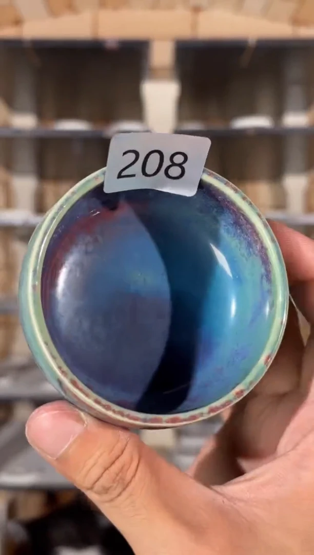 其他精品窑变钧瓷茶器