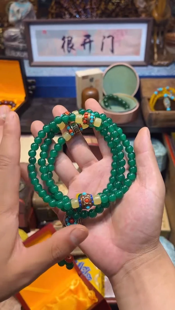 翡翠挂件未镶嵌P老七专属高端精品70