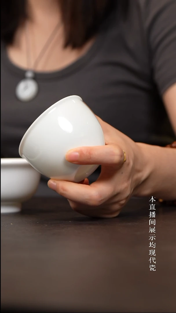 景德镇白胎系列缸杯