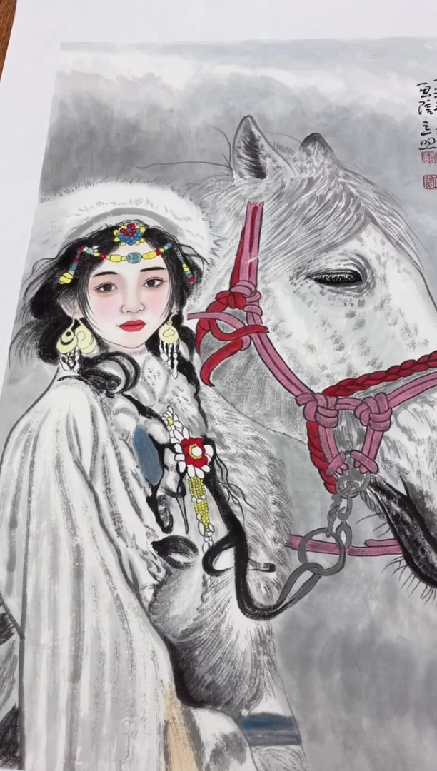 国画师立照老师国画作品