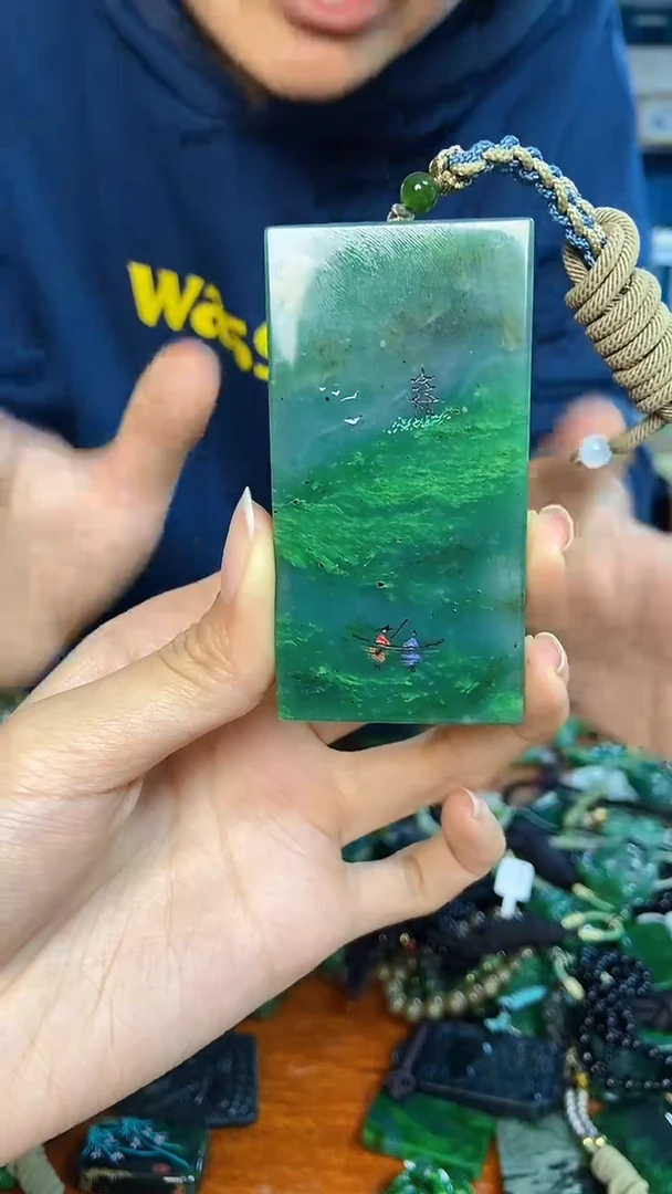 未镶嵌和田玉挂件1