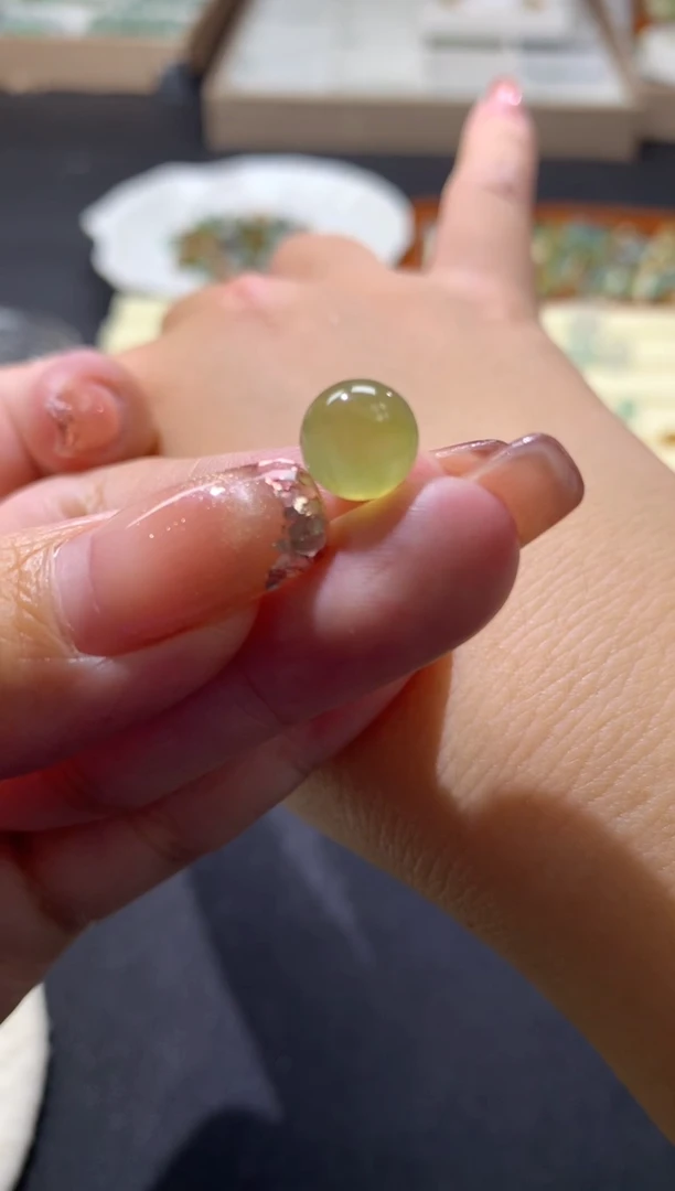 未镶嵌定制翡翠卡8.5mm