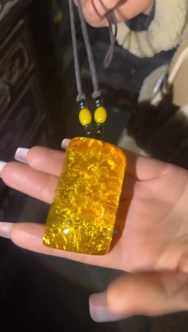 【闪购商品】琥珀颈饰未镶嵌94咚咚咚咚咚咚咚咚