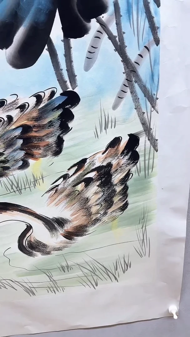 【闪购商品】国画张金专 和气致祥