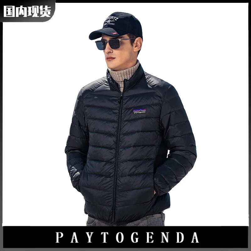 巴塔正品paytogenda户外正品轻薄便携羽绒棉服男冬季保暖内胆外套